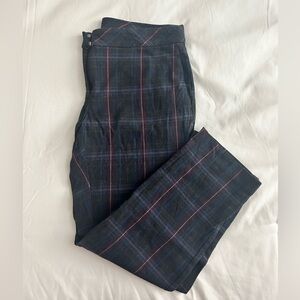 J Jill Petite Plaid Dress Pants